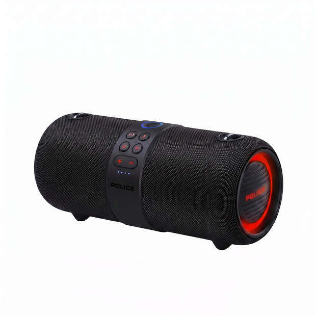 Police Small Black Speaker