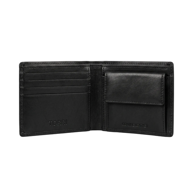 Men Calcedonio Black Wallet