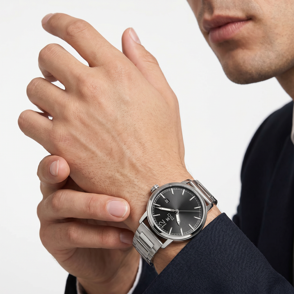 Men Mateo Silver Watch