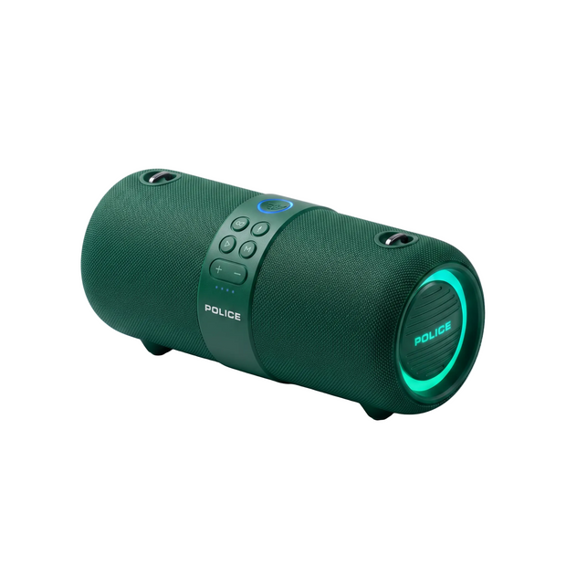 Police Small Green Speaker