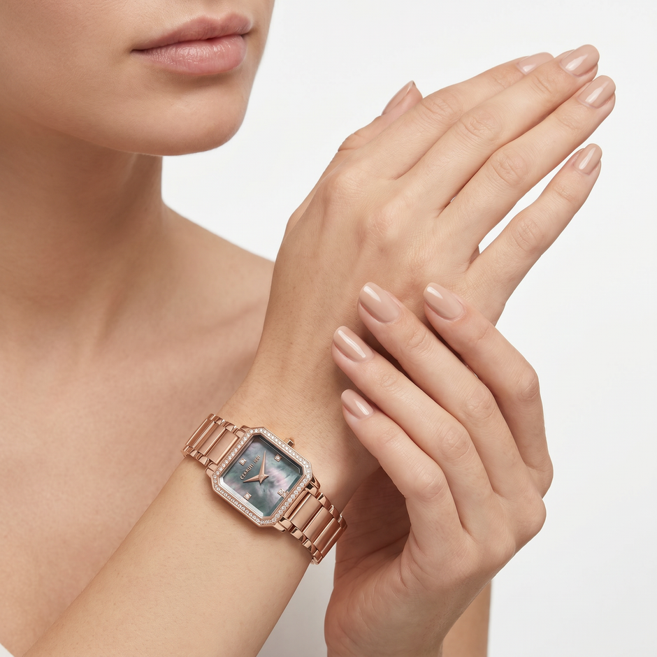 Women Rose Gold Watch