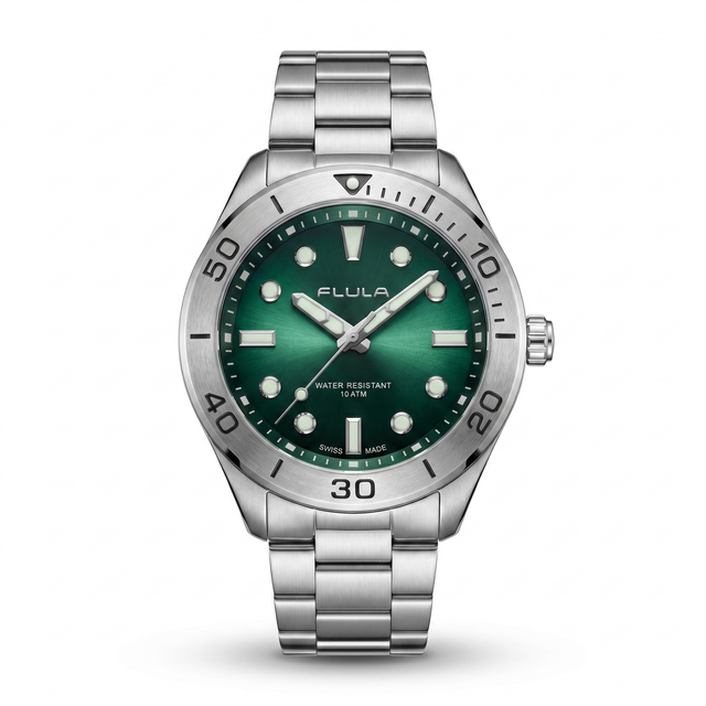 Men Silver Watch