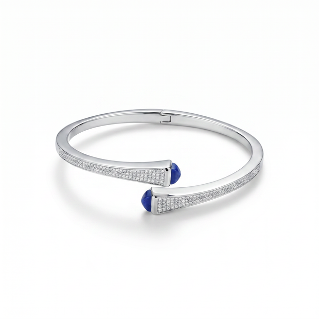 Women Zelune Silver Bangle