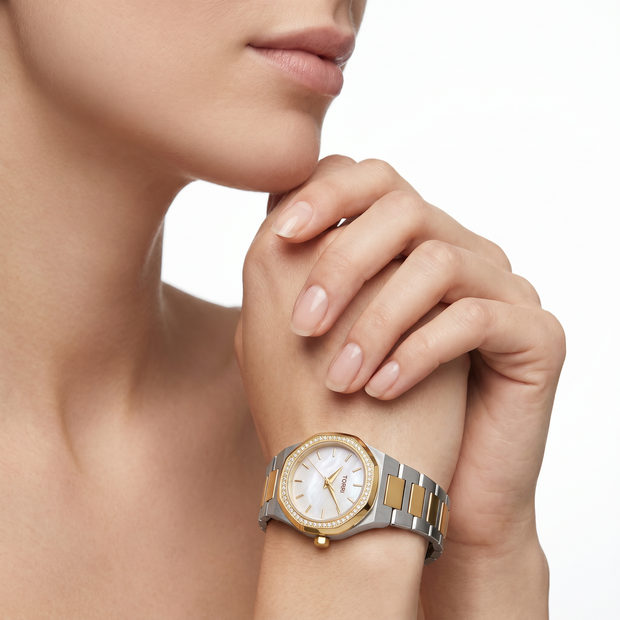 Women Matteo Two Tone Watch