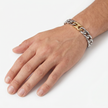 Men Eagle Logo Silver Bracelet