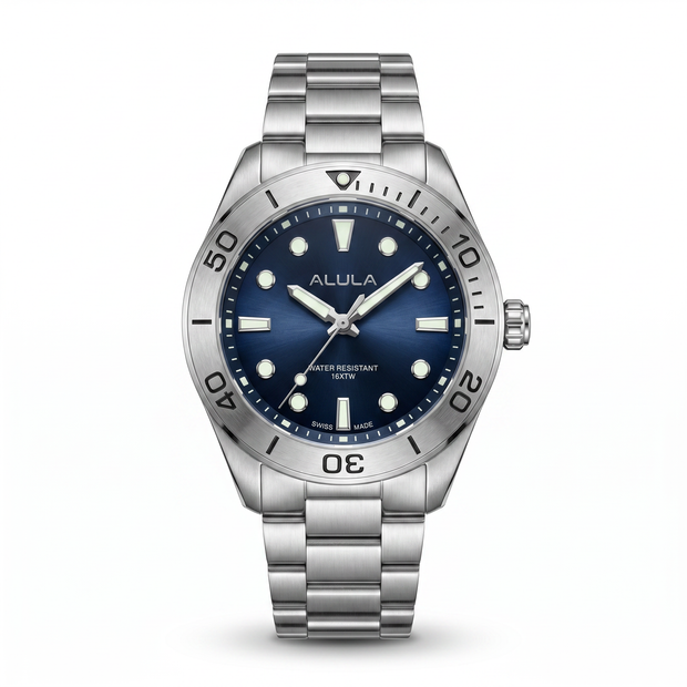 Men Silver Watch