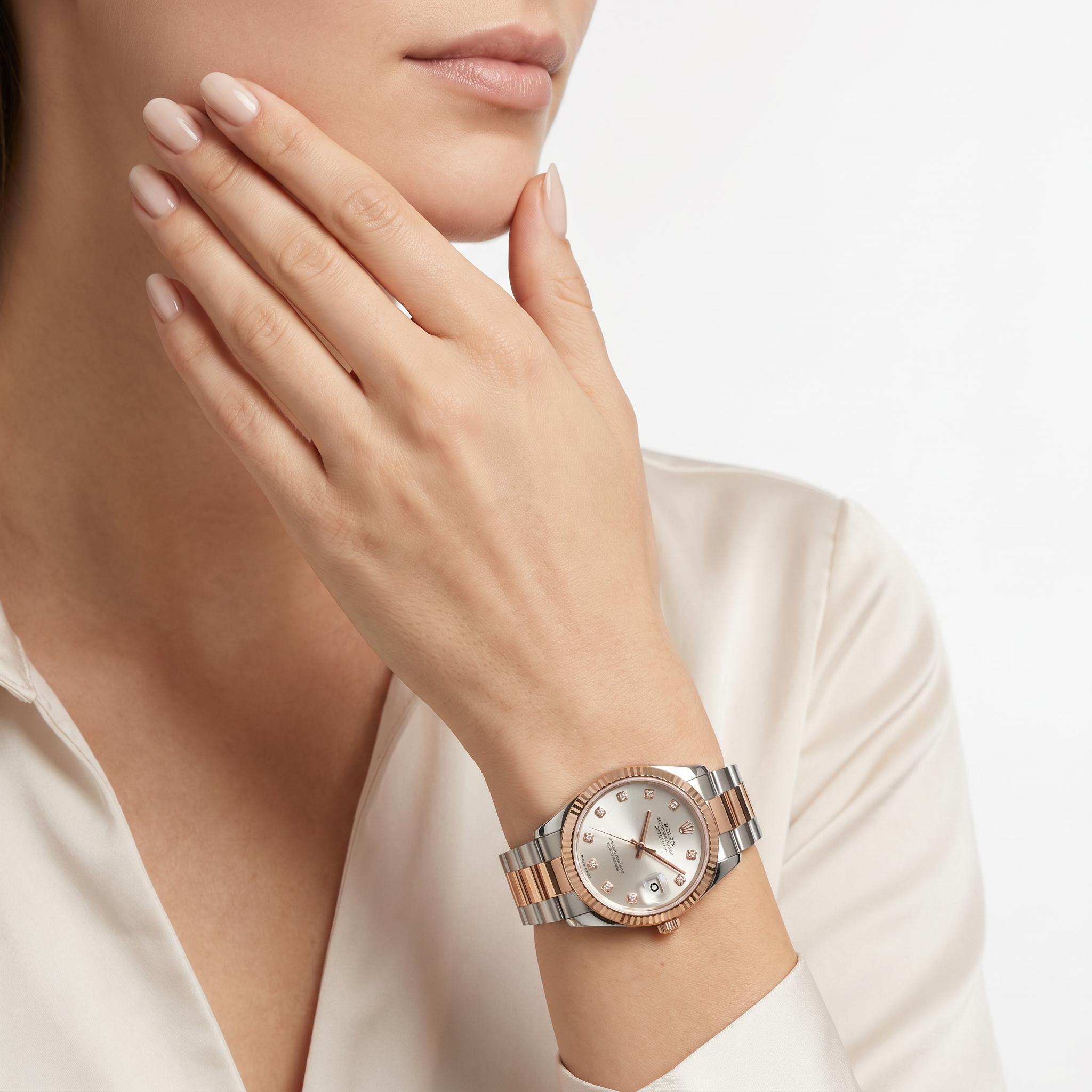 Women Two Tone Watch