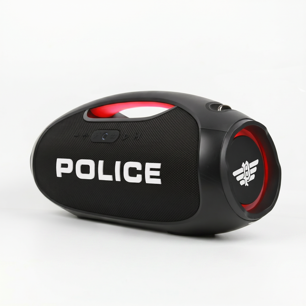 Police Big Black Speaker