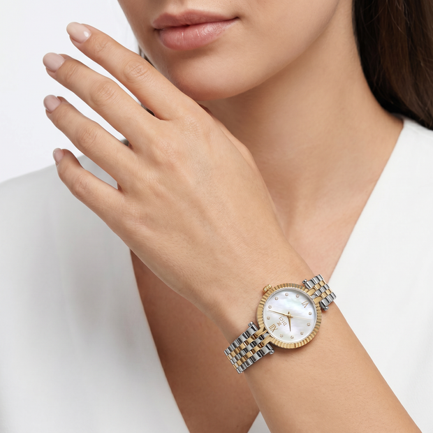 Women Zerlina Two Tone Watch