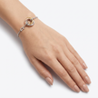 Women Bella Tri Tone Bracelet