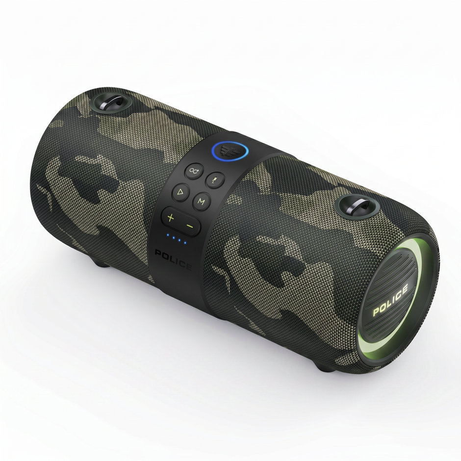 Police Small Camo Speaker
