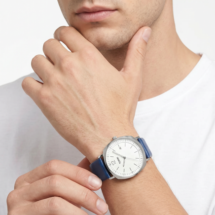 Men Blue Watch