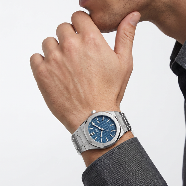 Men Romeo Silver Watch