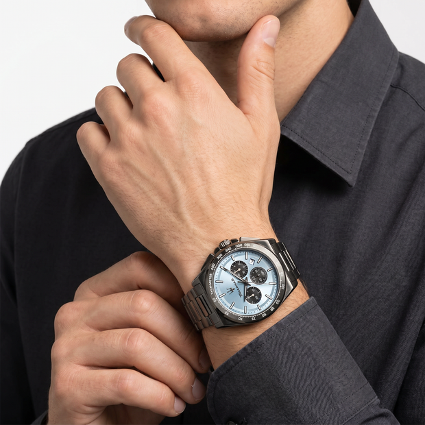Men Velocita Blue Watch
