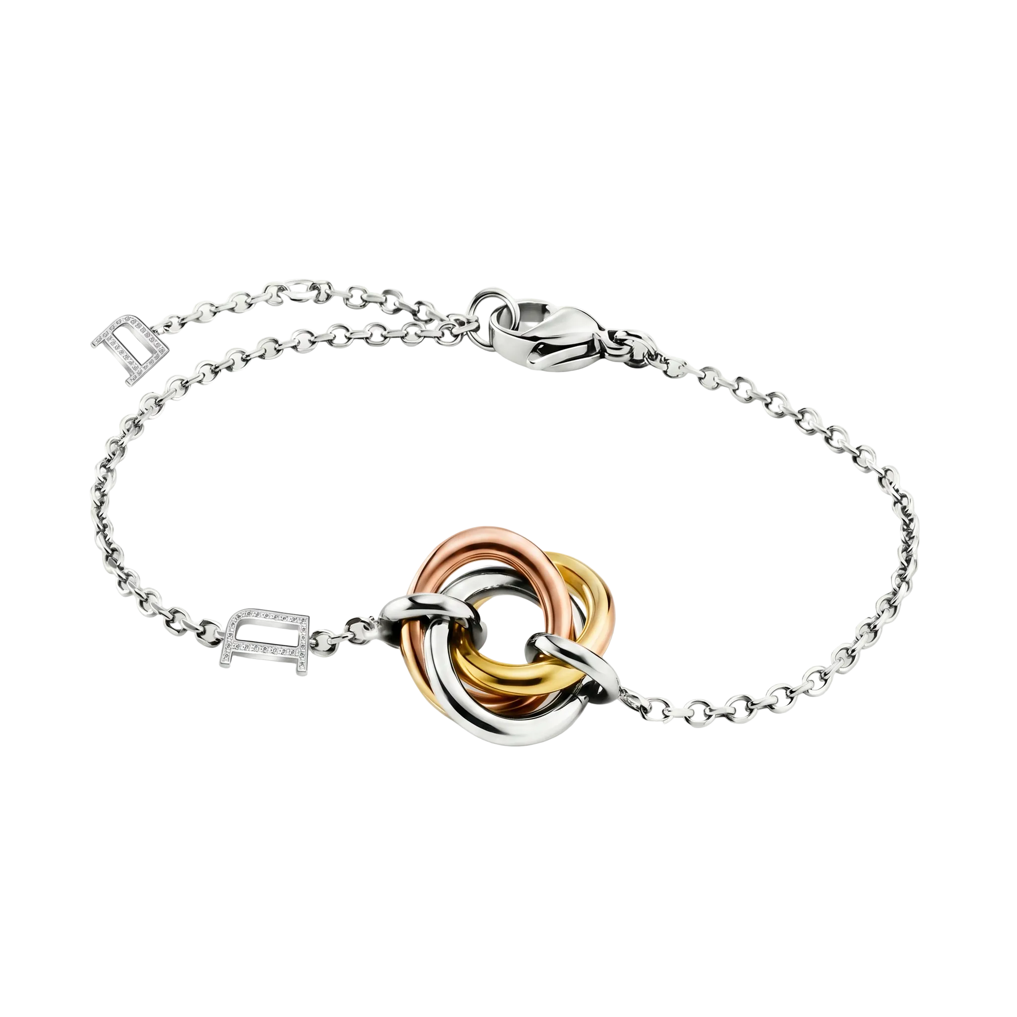 Women Bella Tri Tone Bracelet