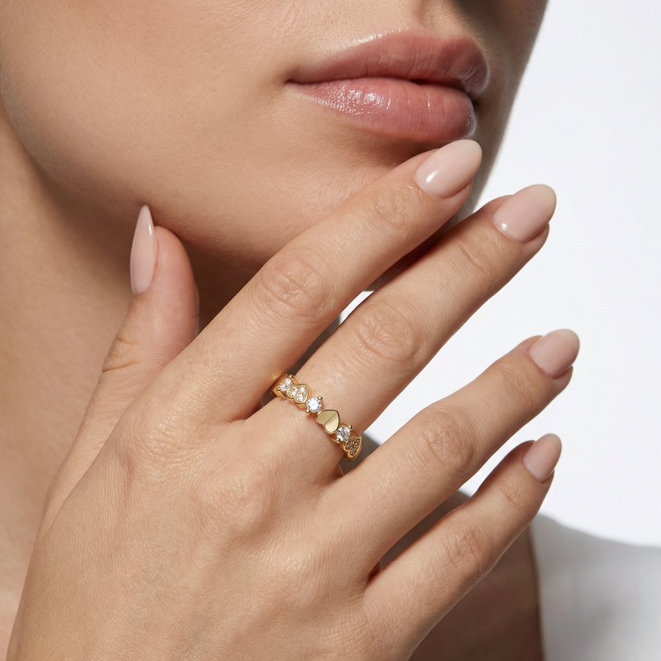 Women Blue Ring