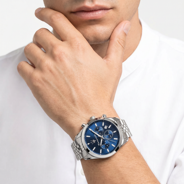 Men Attrazione Blue Watch