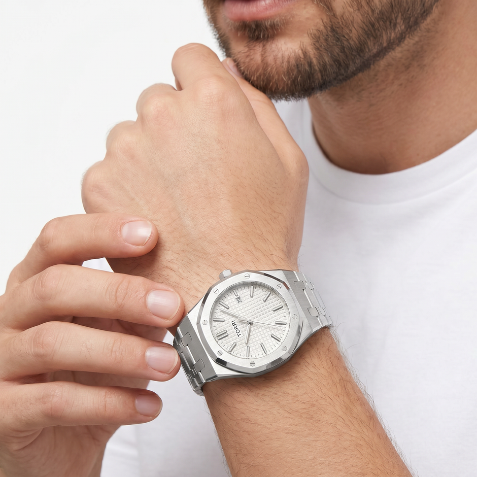 Men Santino Silver Watch