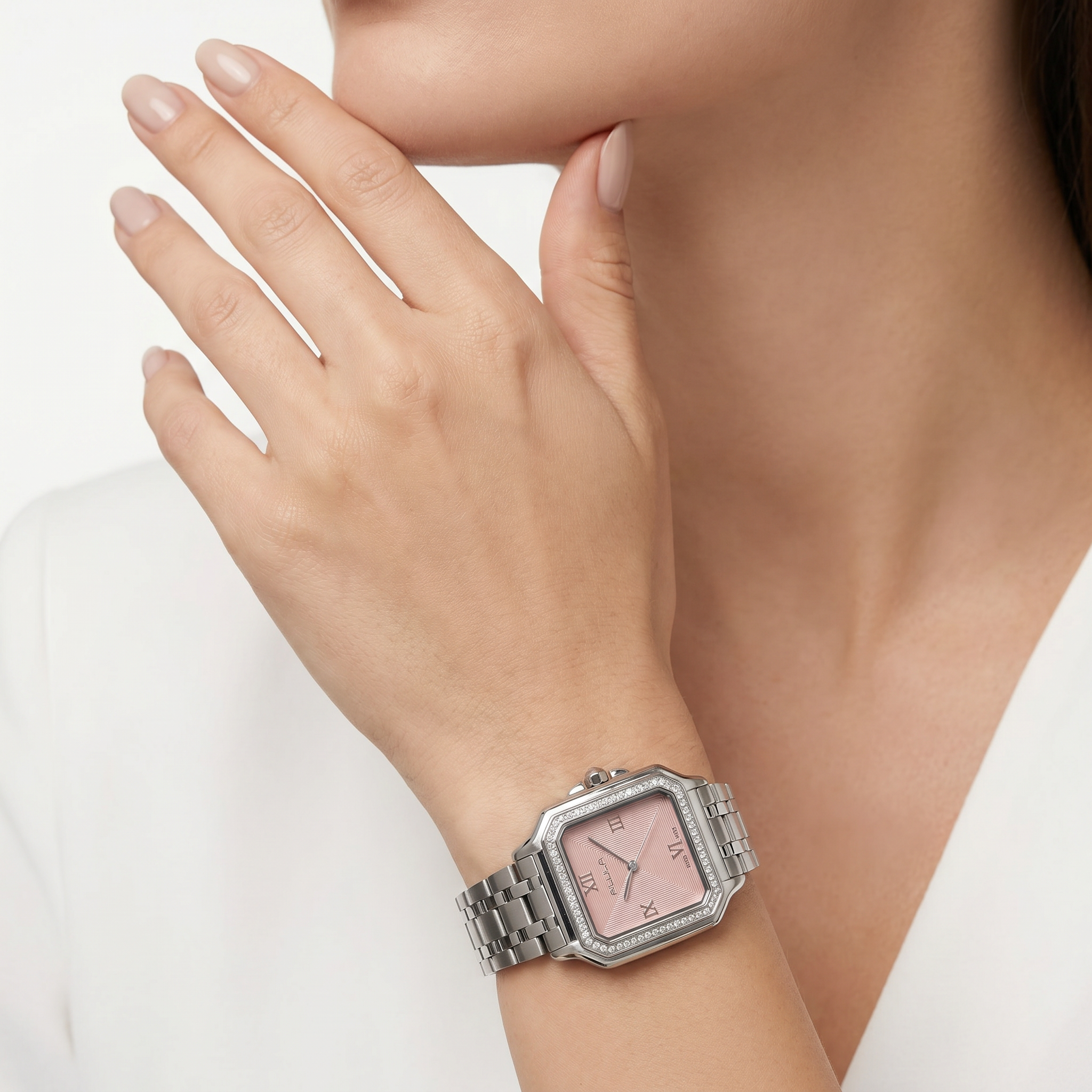 Women Silver Watch