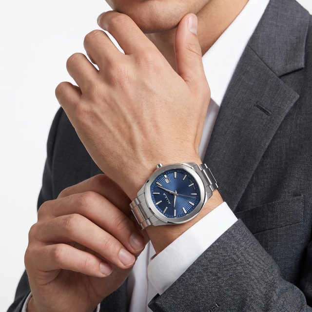 Men Navy  Watch