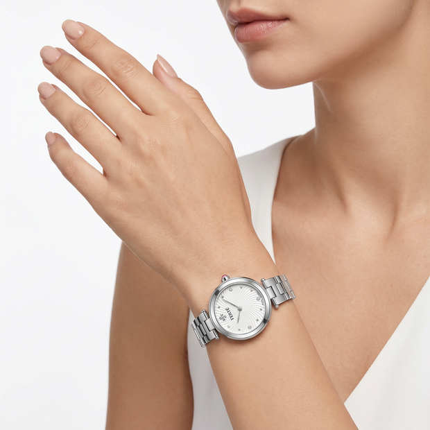 Women Silver Watch