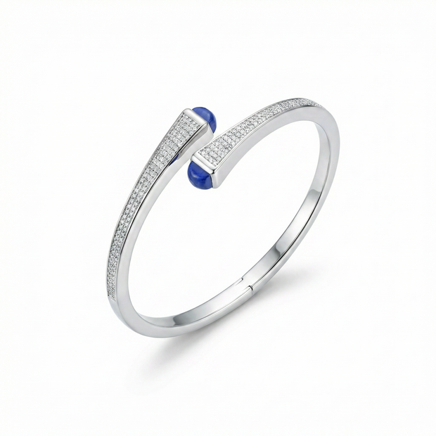 Women Zelune Silver Bangle