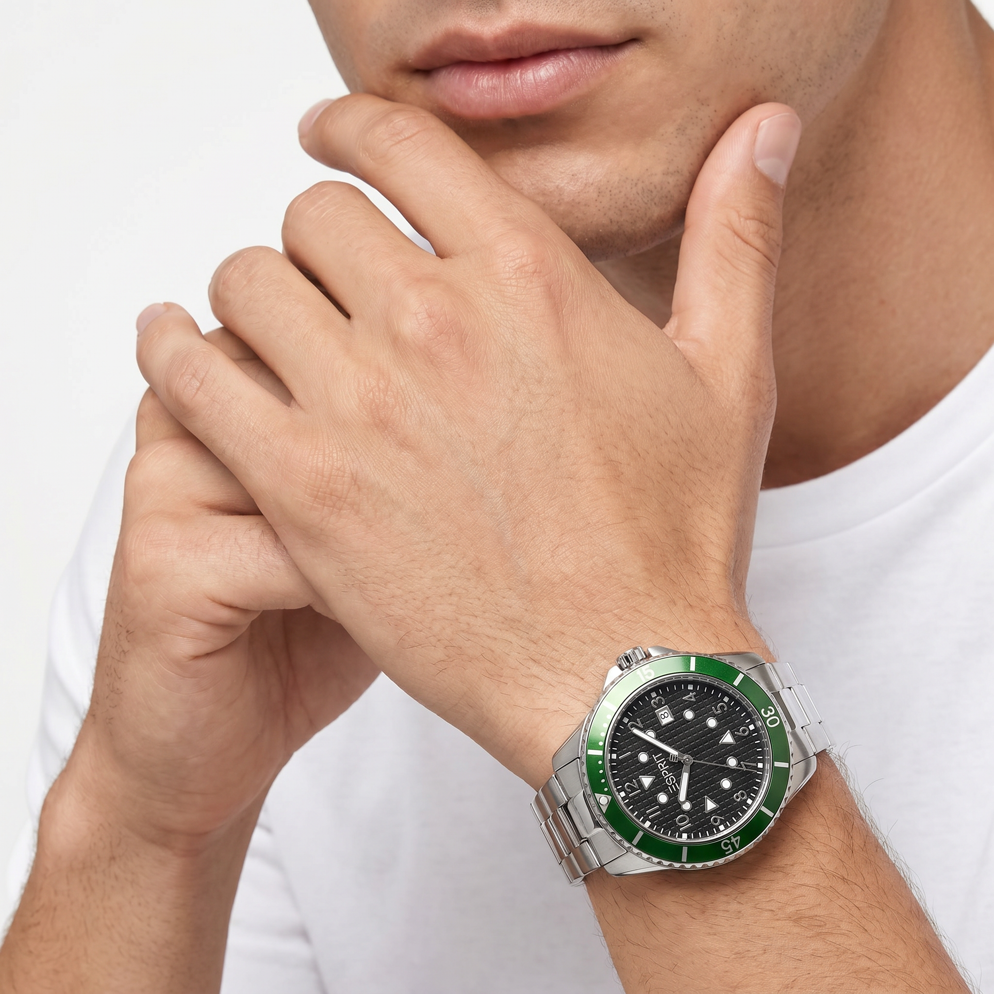 Men Henry Silver Watch
