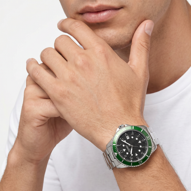 Men Henry Silver Watch