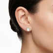 Women White Earring