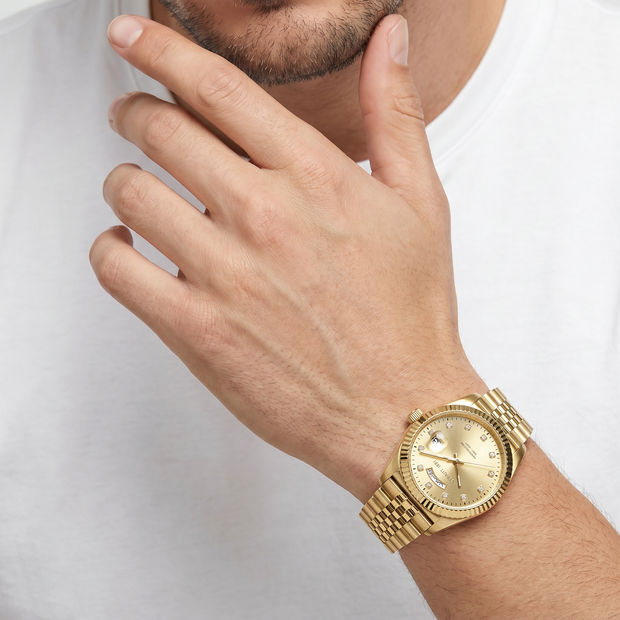 Men Chienti Golden Watch