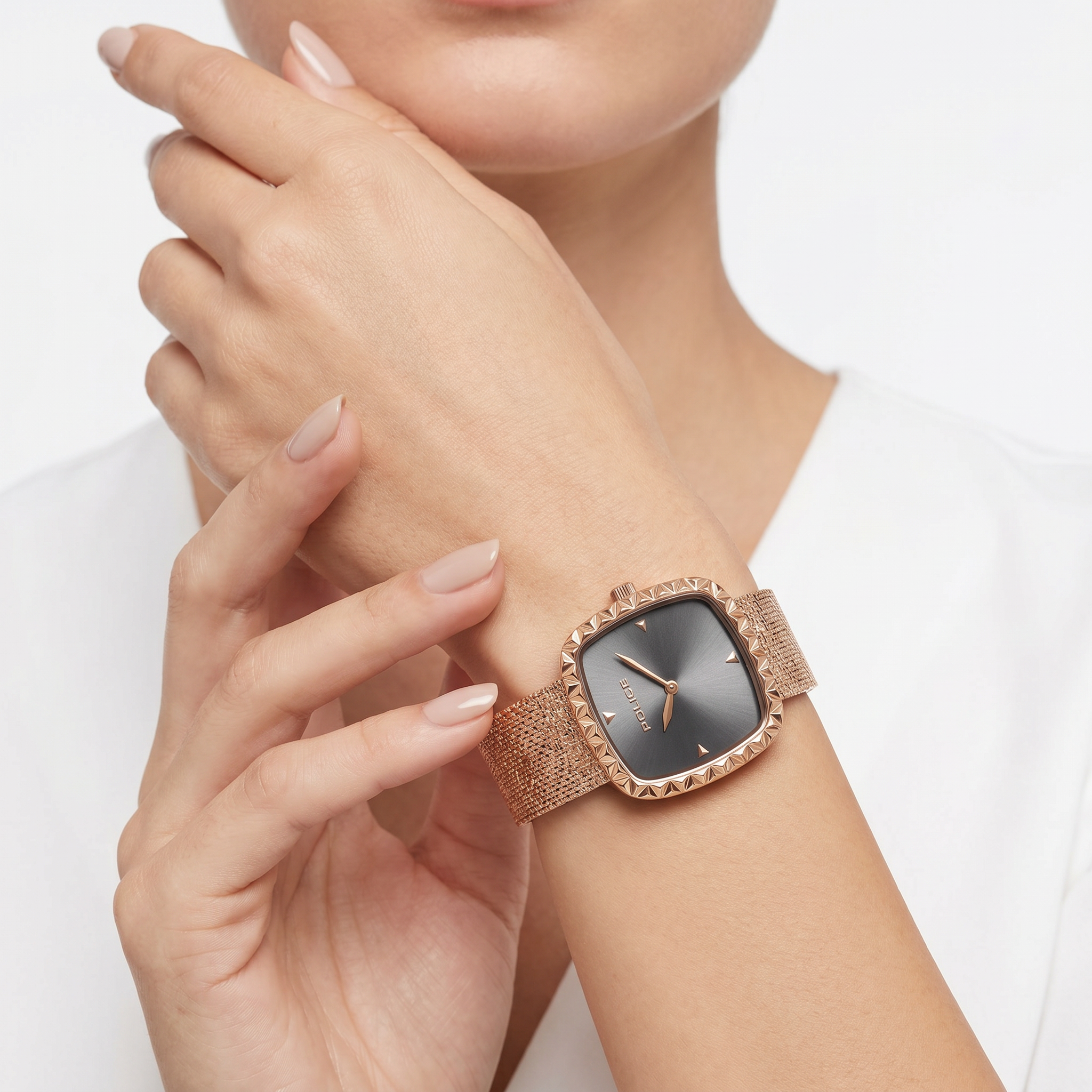 Women Glamour Square Watch