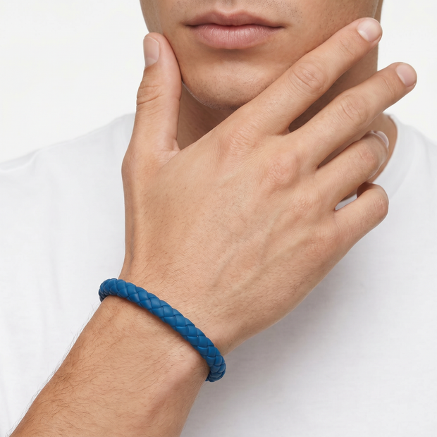 Men Blue Bracelet