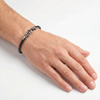 Men Ubaldo Black Bangle
