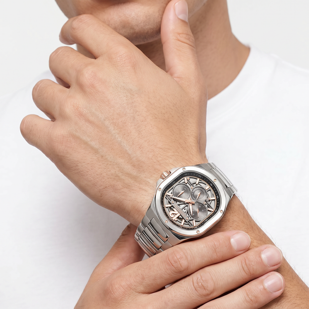 Men Trento Silver Watch