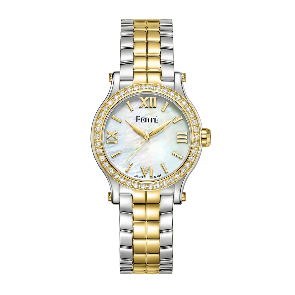 Women Two Tone Watch