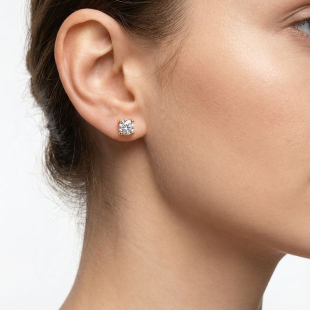 Women Golden Earring