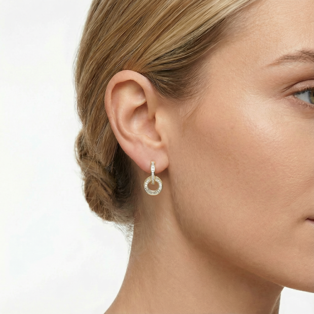 أقراط ذهبي للنساء