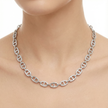 Women H Devel Silver Necklace
