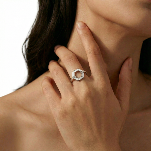 Women Hexora Ring