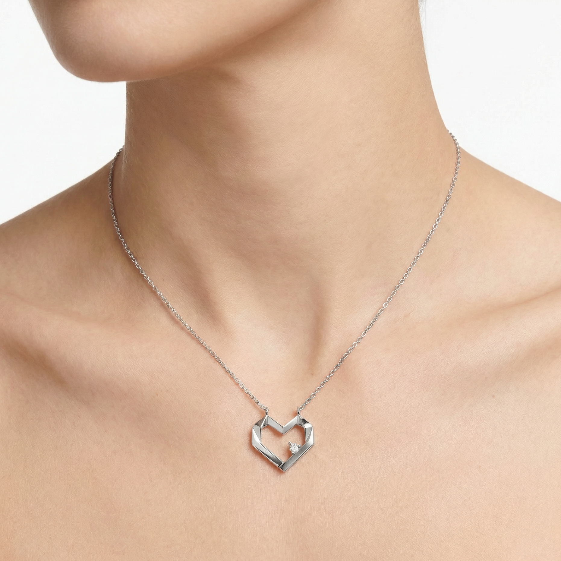 Women Silver Necklace