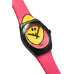 Men Canva Pink Watch